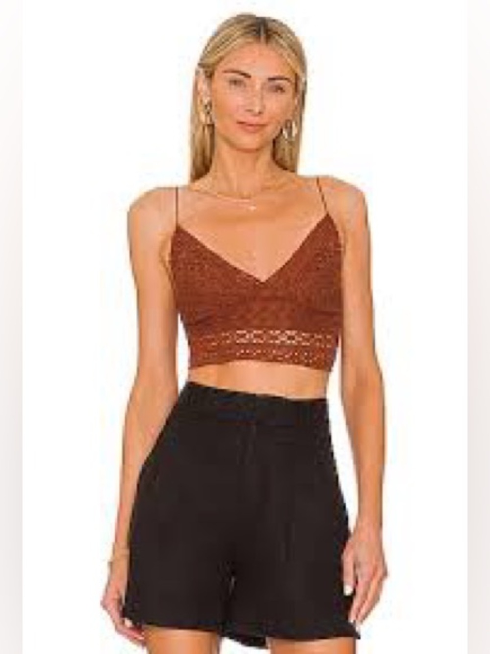 NWT FREE PEOPLE CARRIE BRALETTE MSRP $48 - Picture 3 of 4